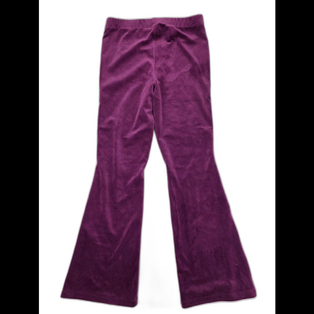 Tea Collection Kids Purple Velour Flared Bottoms Size 16